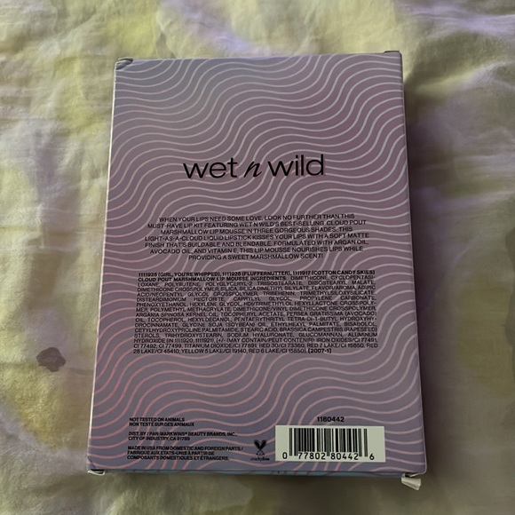 Wet n Wild: Must Haves: Lip: Cloud Pot Lip Mousse Trio (BRAND NEW!!!) - Picture 2 of 2